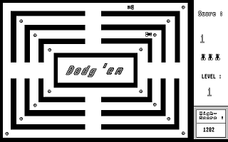 Dodg'em atari screenshot